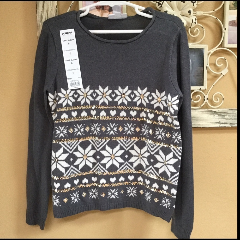 Girls Sonoma Sweater Top NWT